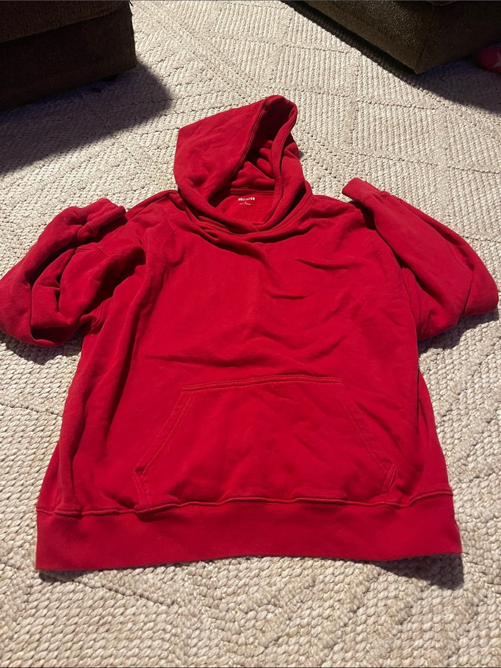 Hollister red  Pullover Hoodie